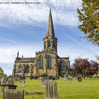 Buy canvas prints of All Saints Bakewell by David Hare