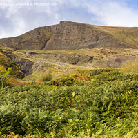 Buy canvas prints of Mam Tor by David Hare