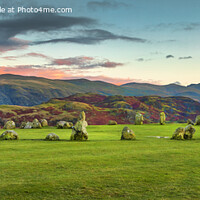 Buy canvas prints of Castlerigg Stone Circle by David Hare