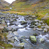 Buy canvas prints of Honnister Pass by David Hare
