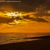 Buy canvas prints of Hythe sunset by David Hare