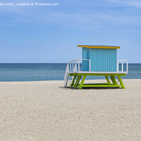 Buy canvas prints of Barcares Beach by David Hare