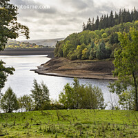 Buy canvas prints of Ladybower Reservoir by David Hare