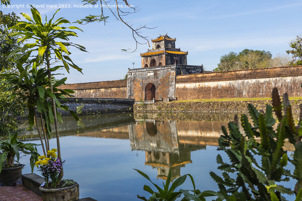 Hue Imperial Palace Gateway Picture Board by David Hare