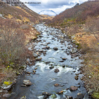 Buy canvas prints of Highland stream by David Hare