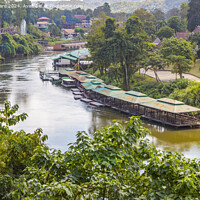 Buy canvas prints of River Kwai at Tham Krasae by David Hare