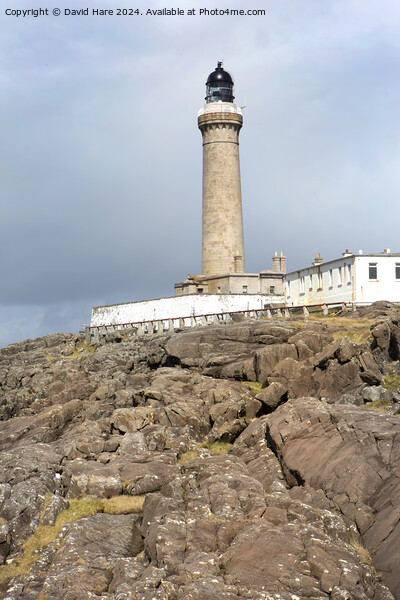 Ardnamurchan Lighthouse Picture Board by David Hare