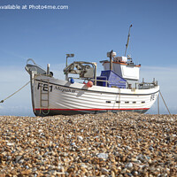 Buy canvas prints of Fishing Boat by David Hare