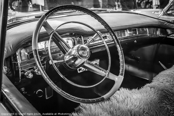 Classic Cadillac Picture Board by David Hare