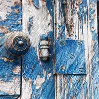 Buy canvas prints of Blue Door by David Hare