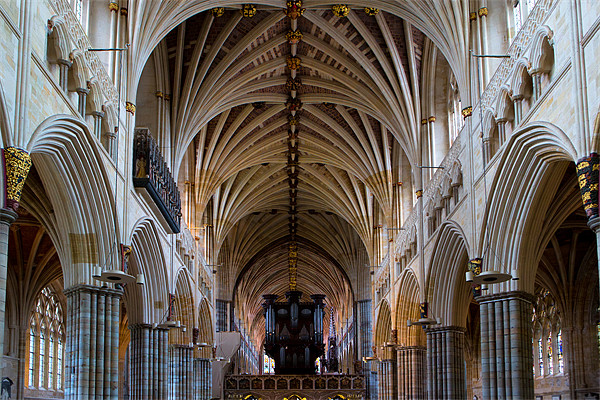 Exeter Cathedral Picture Board by David Hare