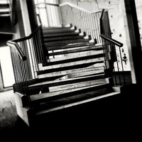 Buy canvas prints of Buying a stairway to heaven. by David Hare