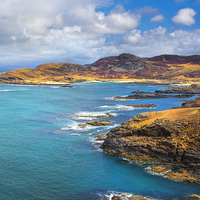 Buy canvas prints of View from Ardnamurchan by David Hare