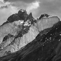 Buy canvas prints of Patagonian Mountains by David Hare