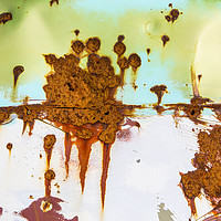 Buy canvas prints of Rusting Panels by David Hare