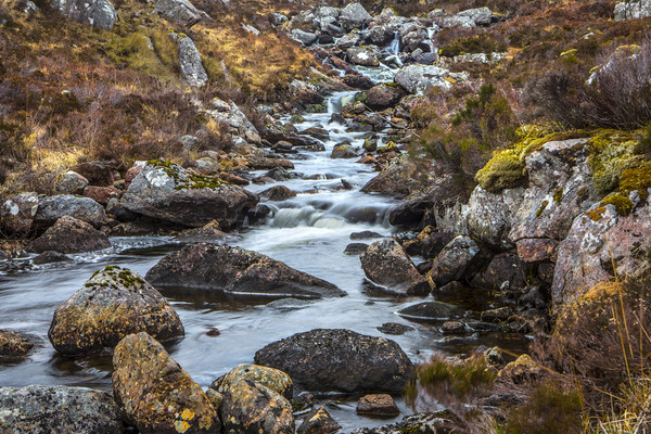 Scottish Falls Picture Board by David Hare