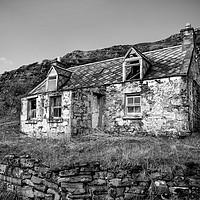 Buy canvas prints of Highland Croft by David Hare
