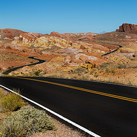 Buy canvas prints of Desert Highway by David Hare