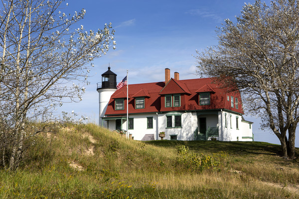 Point Betsie Lighthouse. Picture Board by David Hare