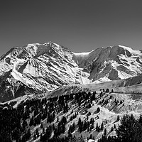 Buy canvas prints of Mt. Blanc by David Hare