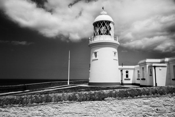 Pendeen Lighthouse Picture Board by David Hare