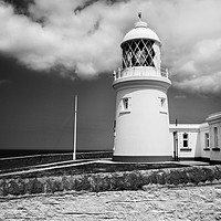 Buy canvas prints of Pendeen Lighthouse by David Hare
