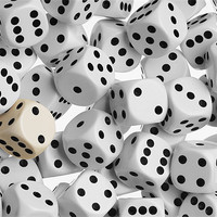 Buy canvas prints of Dice by David Hare