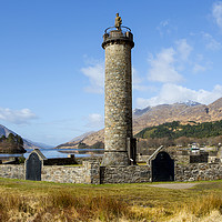 Buy canvas prints of Glenfinnan Monument by David Hare