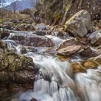 Buy canvas prints of Small Falls by David Hare