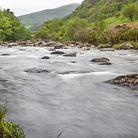 Buy canvas prints of Welsh Torrent by David Hare