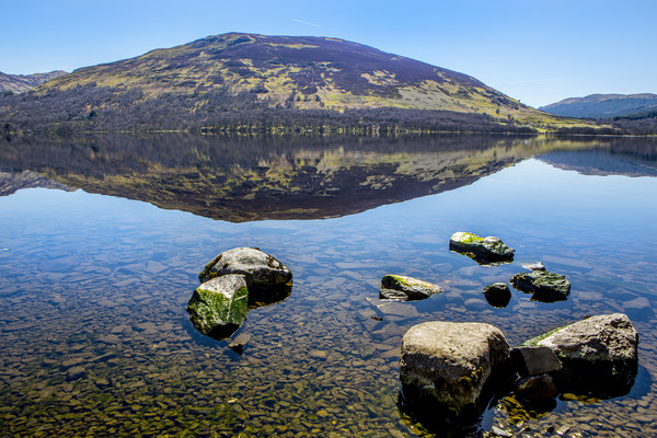 Loch Earn Picture Board by David Hare