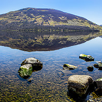 Buy canvas prints of Loch Earn by David Hare