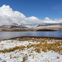Buy canvas prints of Highland Snow by David Hare