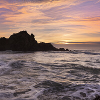 Buy canvas prints of Pacific Sunset by David Hare