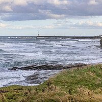 Buy canvas prints of Northumbrian Seas by David Hare