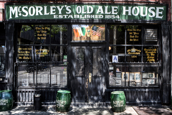 McSorley's Old Ale House Picture Board by David Hare