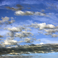 Buy canvas prints of  Wild Sky by David Hare