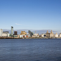 Buy canvas prints of Liverpool Skyline by David Hare