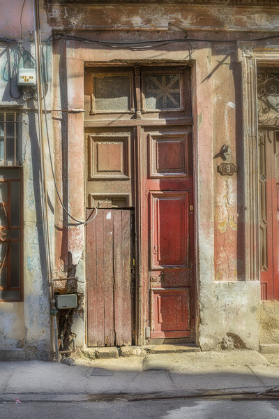 Doors of Havana Picture Board by David Hare