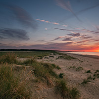 Buy canvas prints of The Beauty of Dusk, Holkham by Sarah Partridge