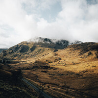 Buy canvas prints of Beautiful Welsh Mountains by Sarah Partridge