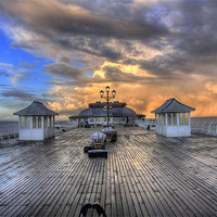 Buy canvas prints of Cromer Pier by Gypsyofthesky Photography