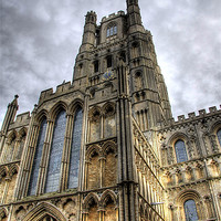 Buy canvas prints of ELY CATHEDRAL by Gypsyofthesky Photography