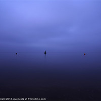 Buy canvas prints of Buoys at twilight/Wells-next-the-Sea/North Norfolk by Liam Grant