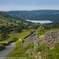 Buy canvas prints of Road to Ambleside and Windermere. by Liam Grant