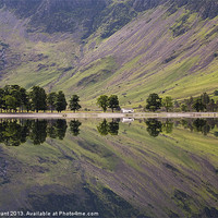Buy canvas prints of Buttermere, Lake District, Cumbria, UK in Summer by Liam Grant