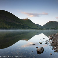 Buy canvas prints of Brothers Water and Kirkstone Pass. Lake District,  by Liam Grant