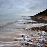 Buy canvas prints of Cromer Pier, Norfolk, UK in Winter by Liam Grant