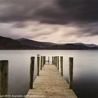 Buy canvas prints of View to Skelgill Bank from Derwent Water. Lake Dis by Liam Grant