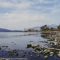Buy canvas prints of Derwent water. Lake District, Cumbria, UK. by Liam Grant